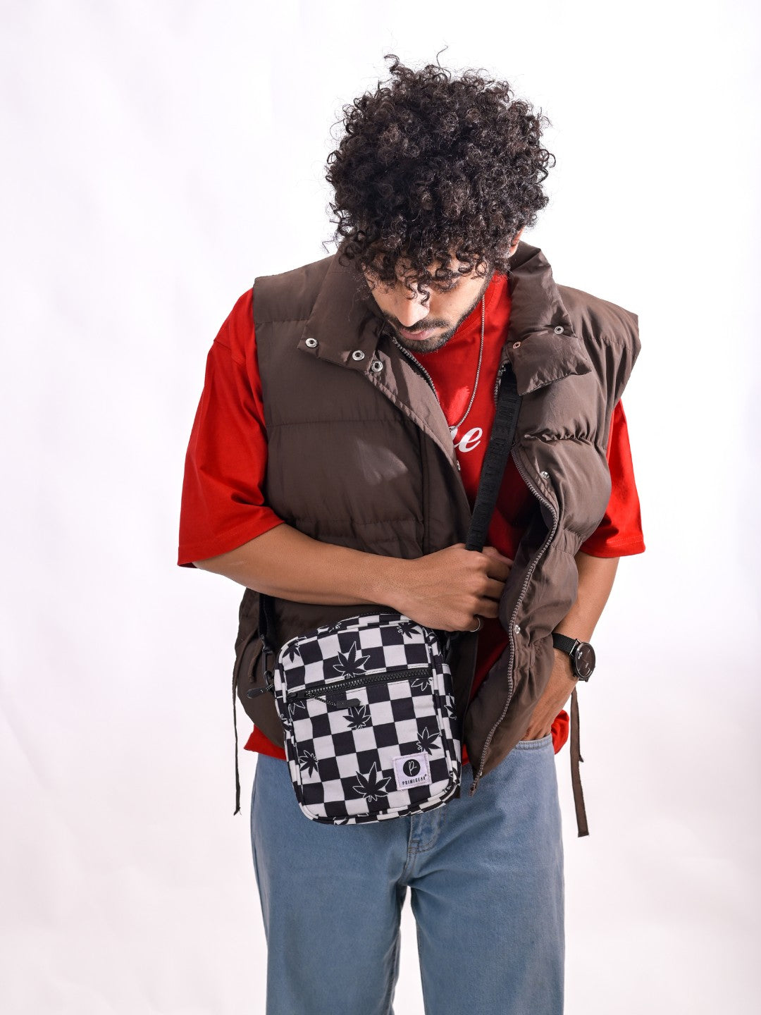 Mystic Leaves Sling Premium Lightweight Bag