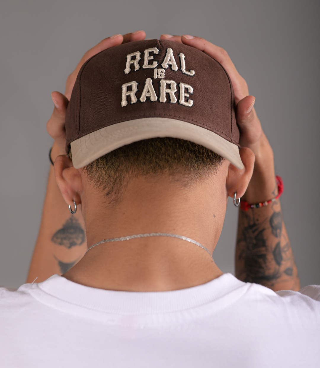 Real Is Rare Embroidered Snapback Cap