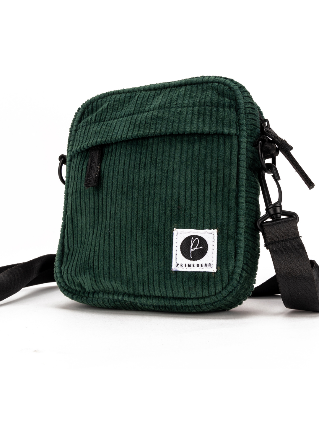Green Corduroy Shoulder Bag