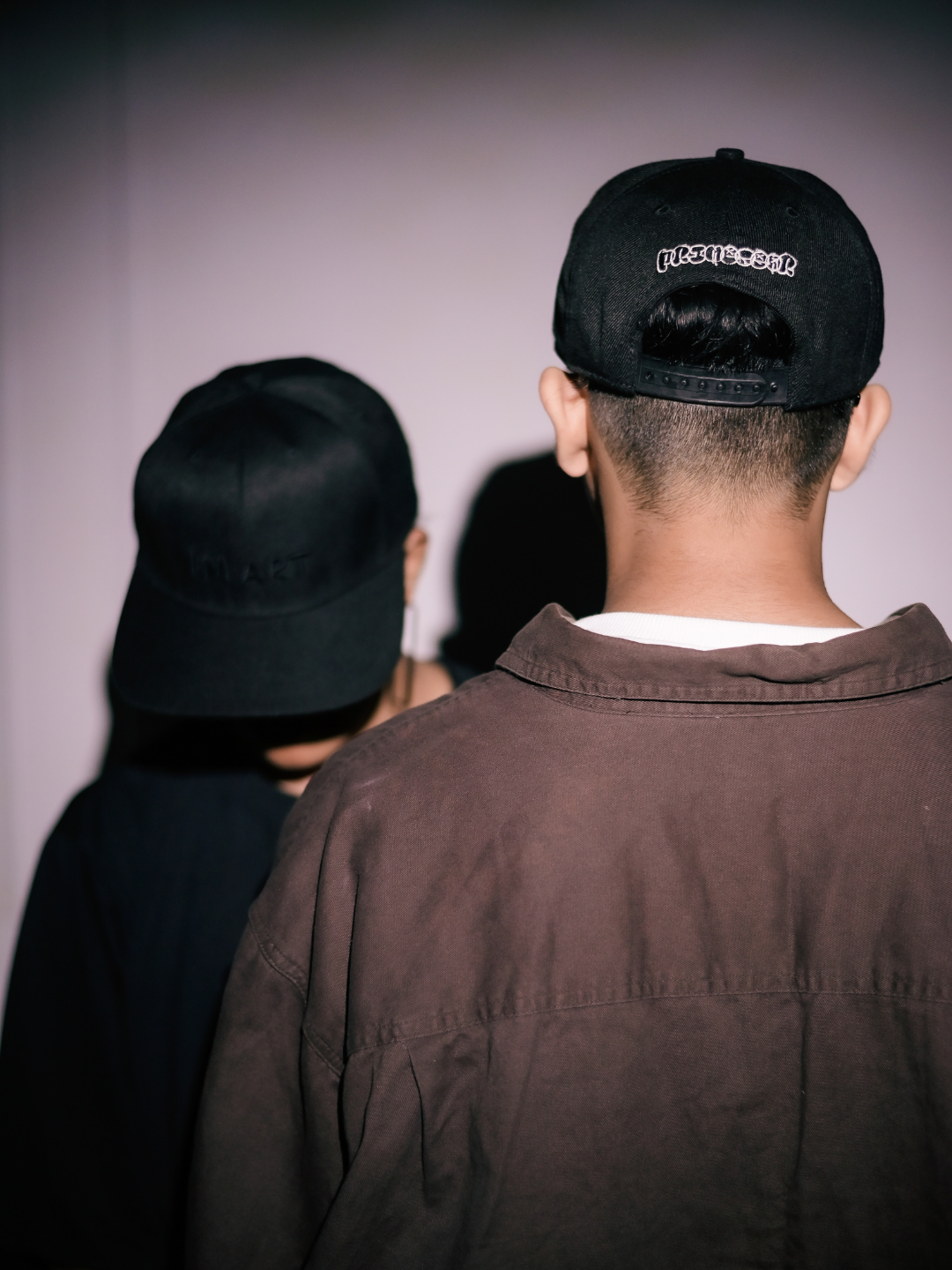 I'M Art Black Snapback Cap