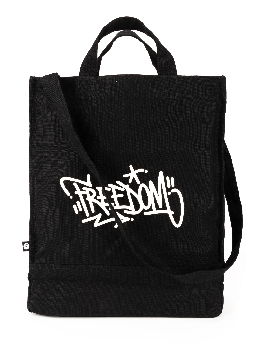 Primegear Black Freedom Tote Bag