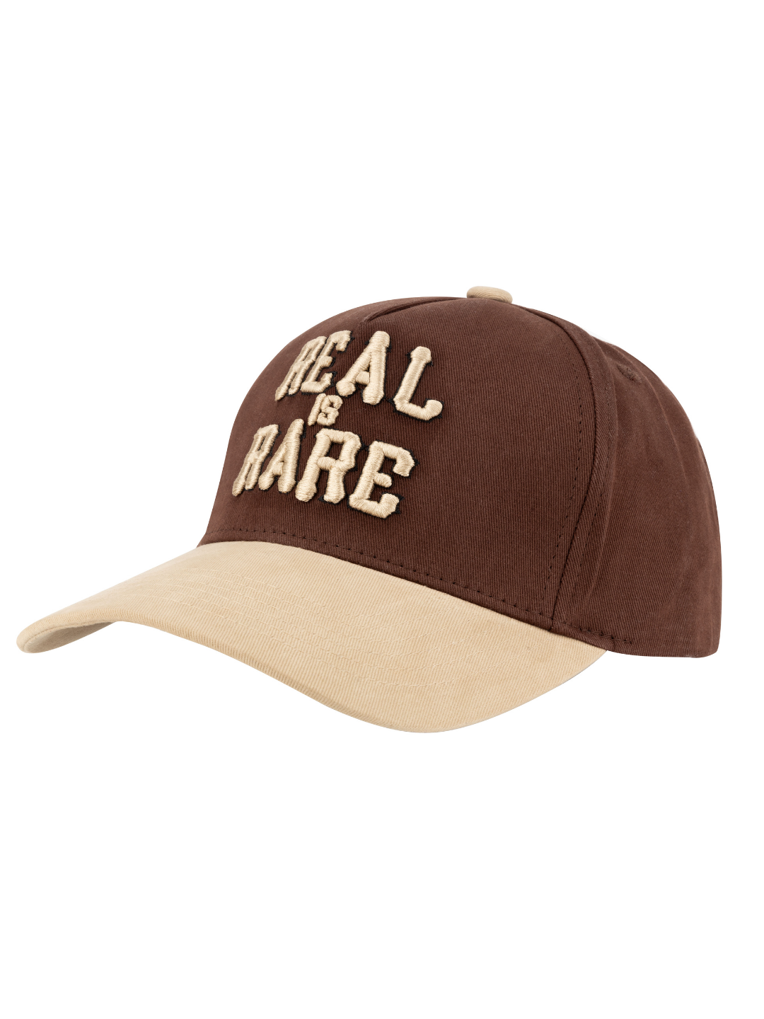 Real Is Rare Embroidered Snapback Cap