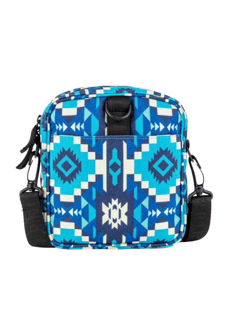 Blue Aztec Shoulder Premium Lightweight Bag