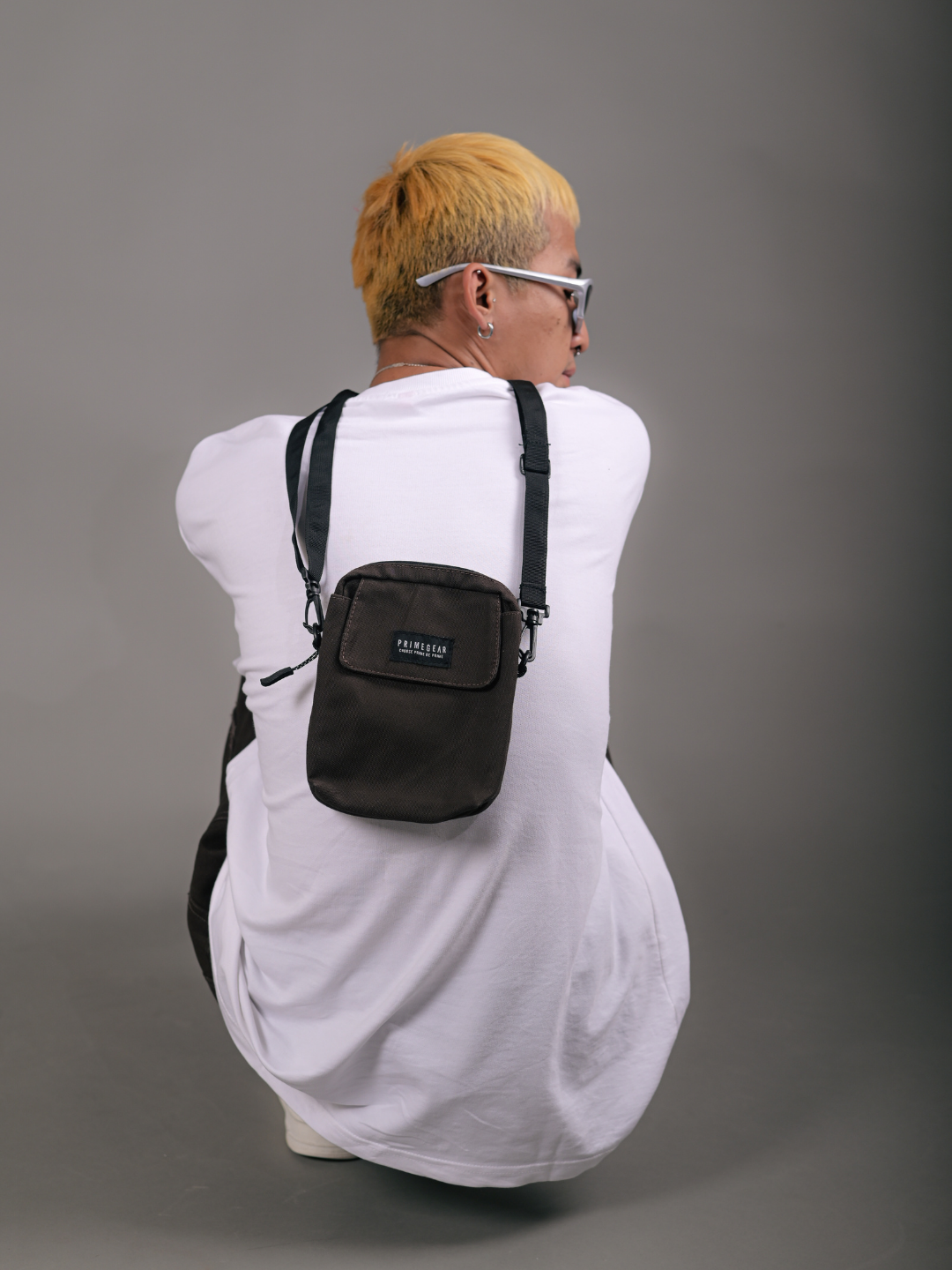 Brown Essential Shoulder Bag