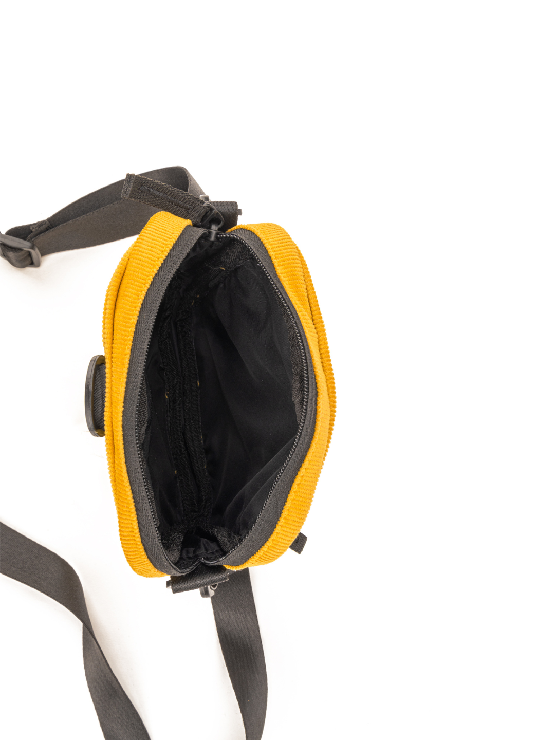 Yellow Corduroy Shoulder Bag
