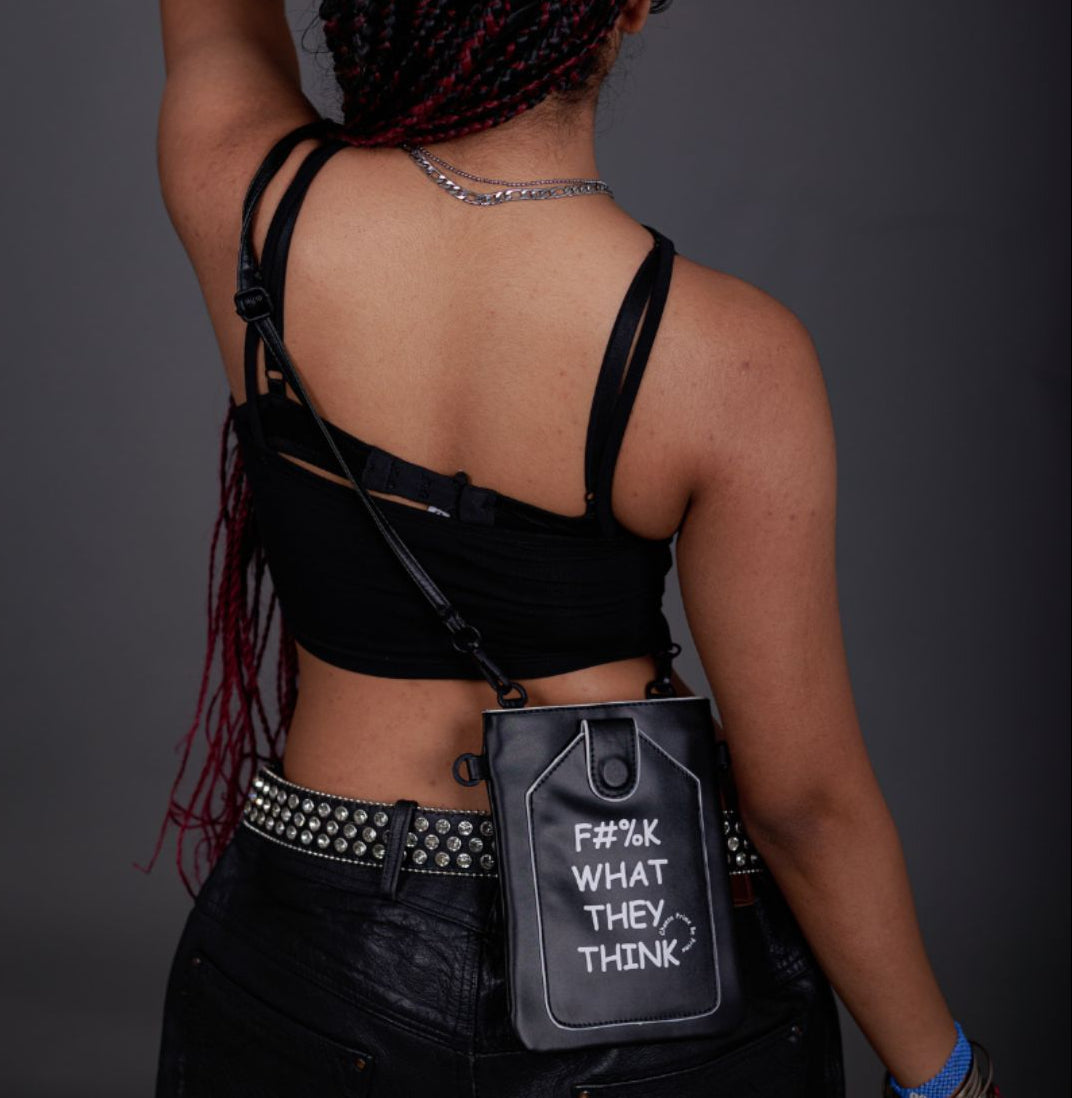 FWTT Black & White Premium Sling Bag