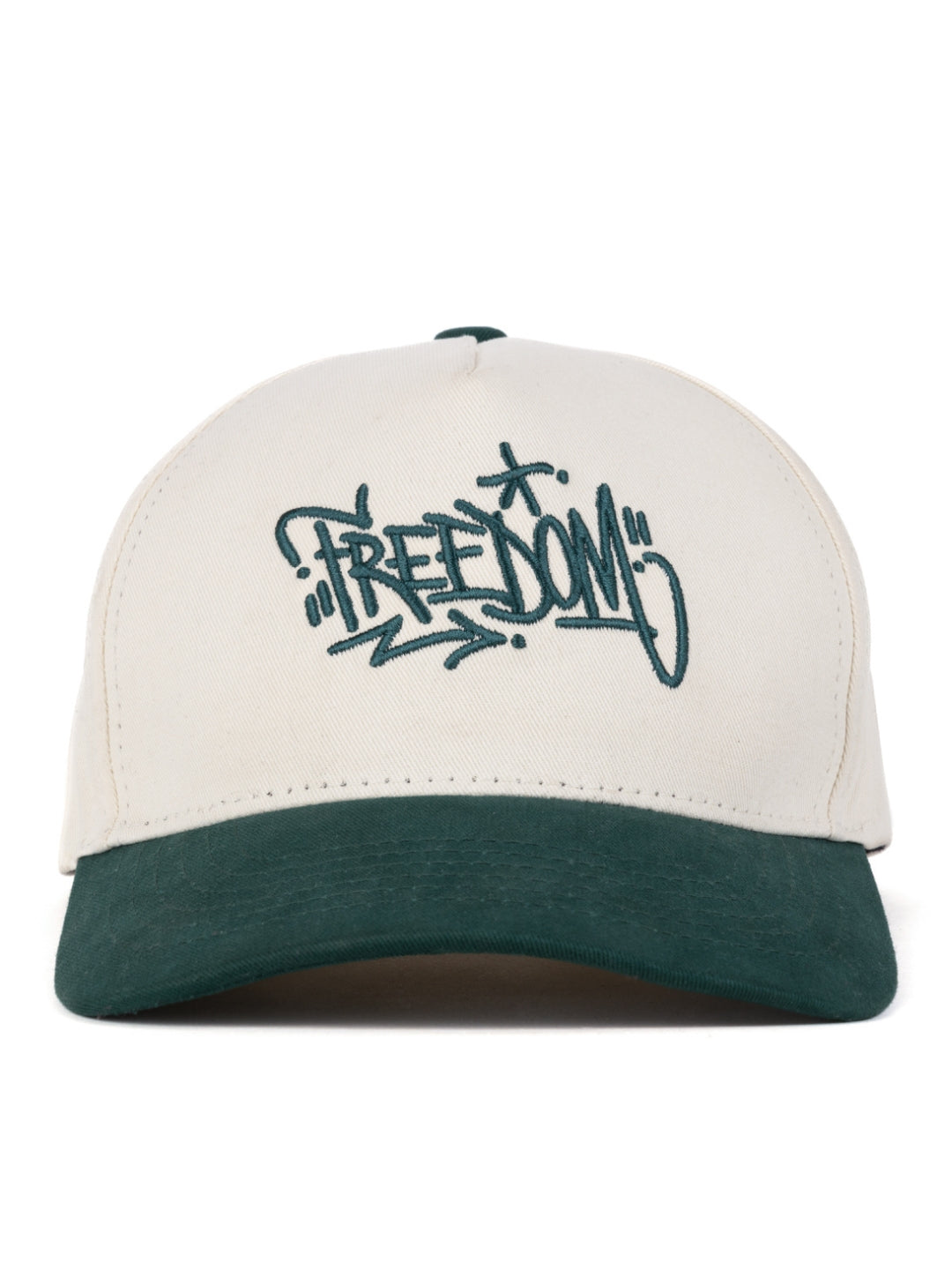 Freedom Embroidered Snapback Cap