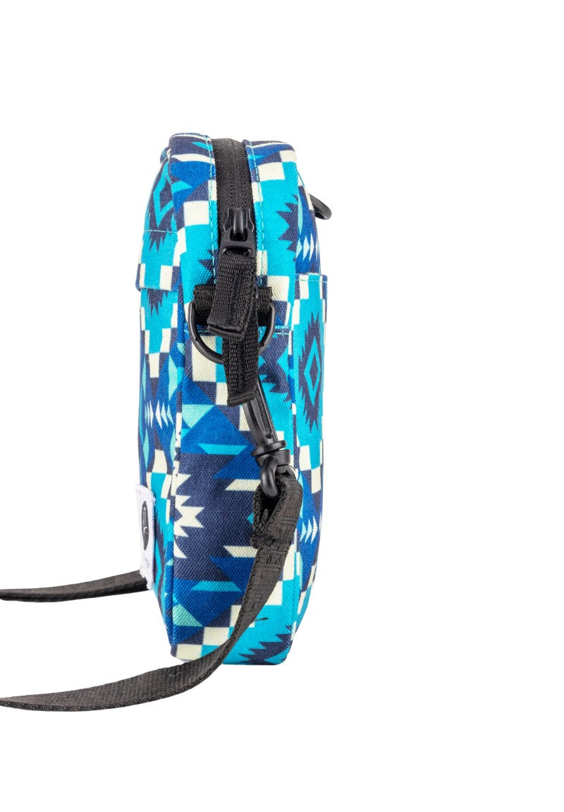 Blue Aztec Shoulder Premium Lightweight Bag