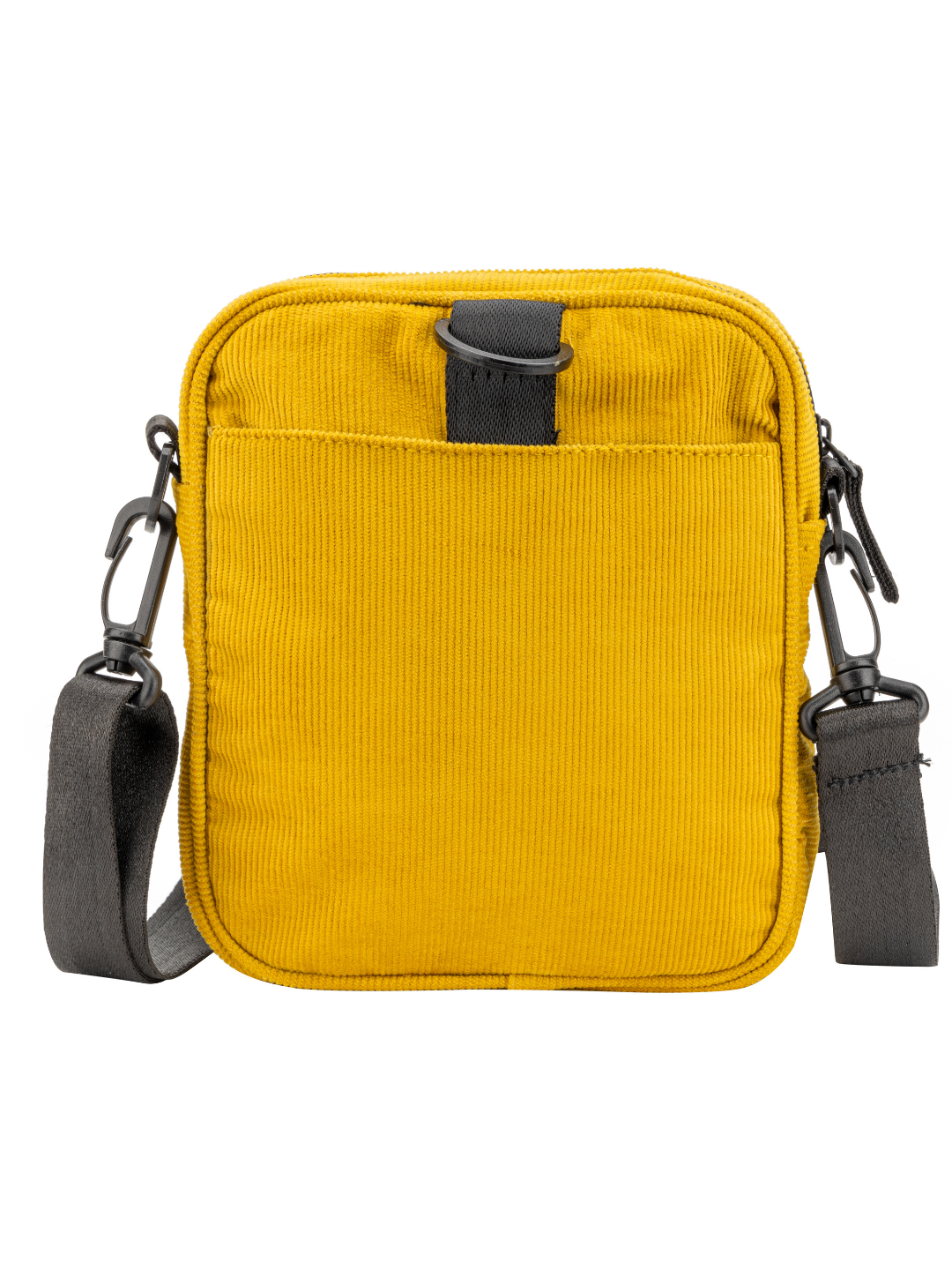 Yellow Corduroy Shoulder Bag