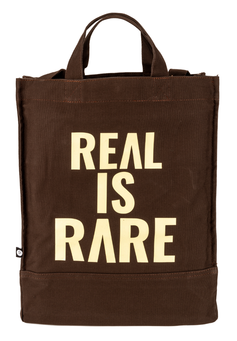 Primegear Brown Real Is Rare Tote Bag
