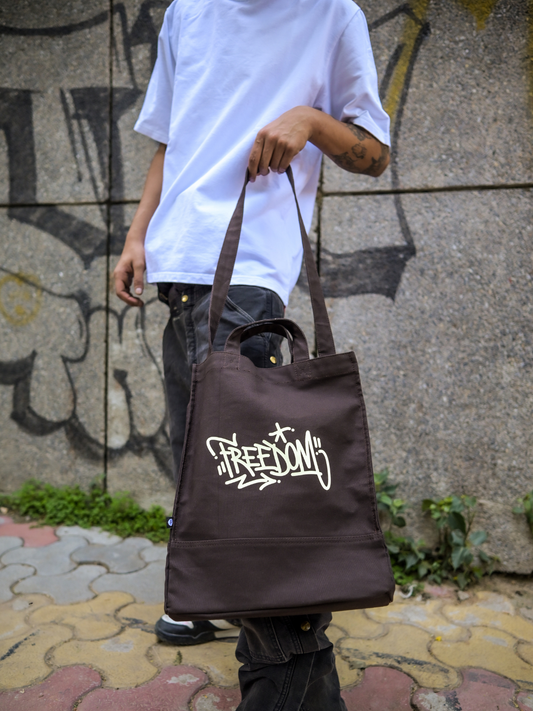 Primegear Brown Freedom Tote Bag