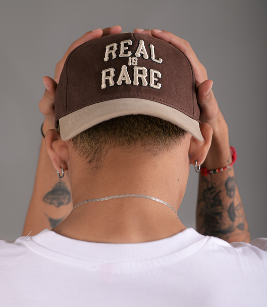 Real Is Rare Embroidered Snapback Cap
