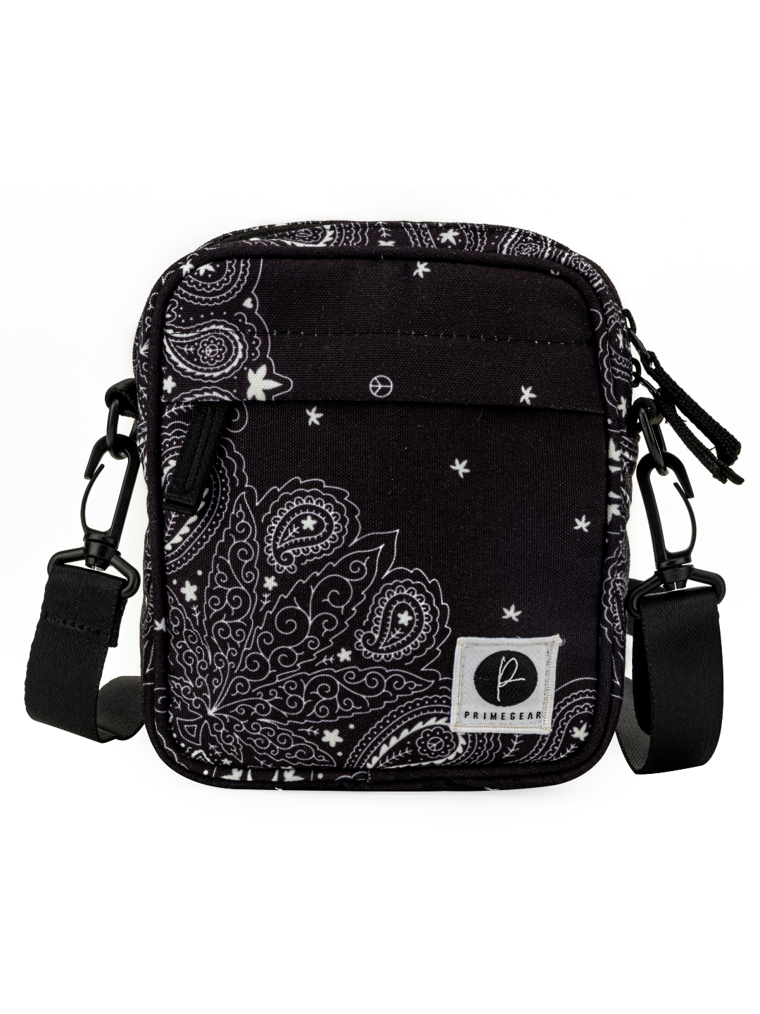 Black Bandana Cross Body Bag