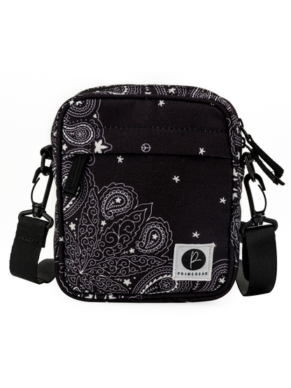 Black Bandana Cross Body Bag