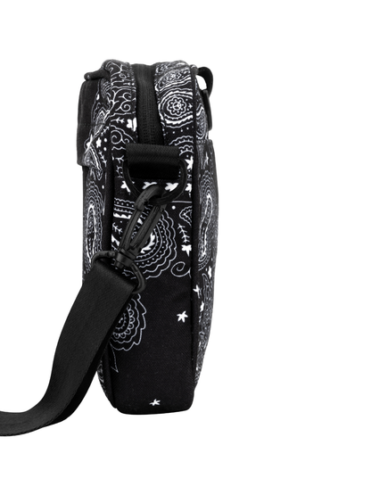 Black Bandana Cross Body Bag