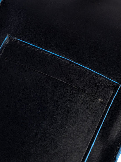Black & Blue Classic Phone Sling