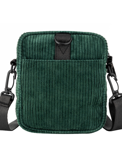 Green Corduroy Shoulder Bag