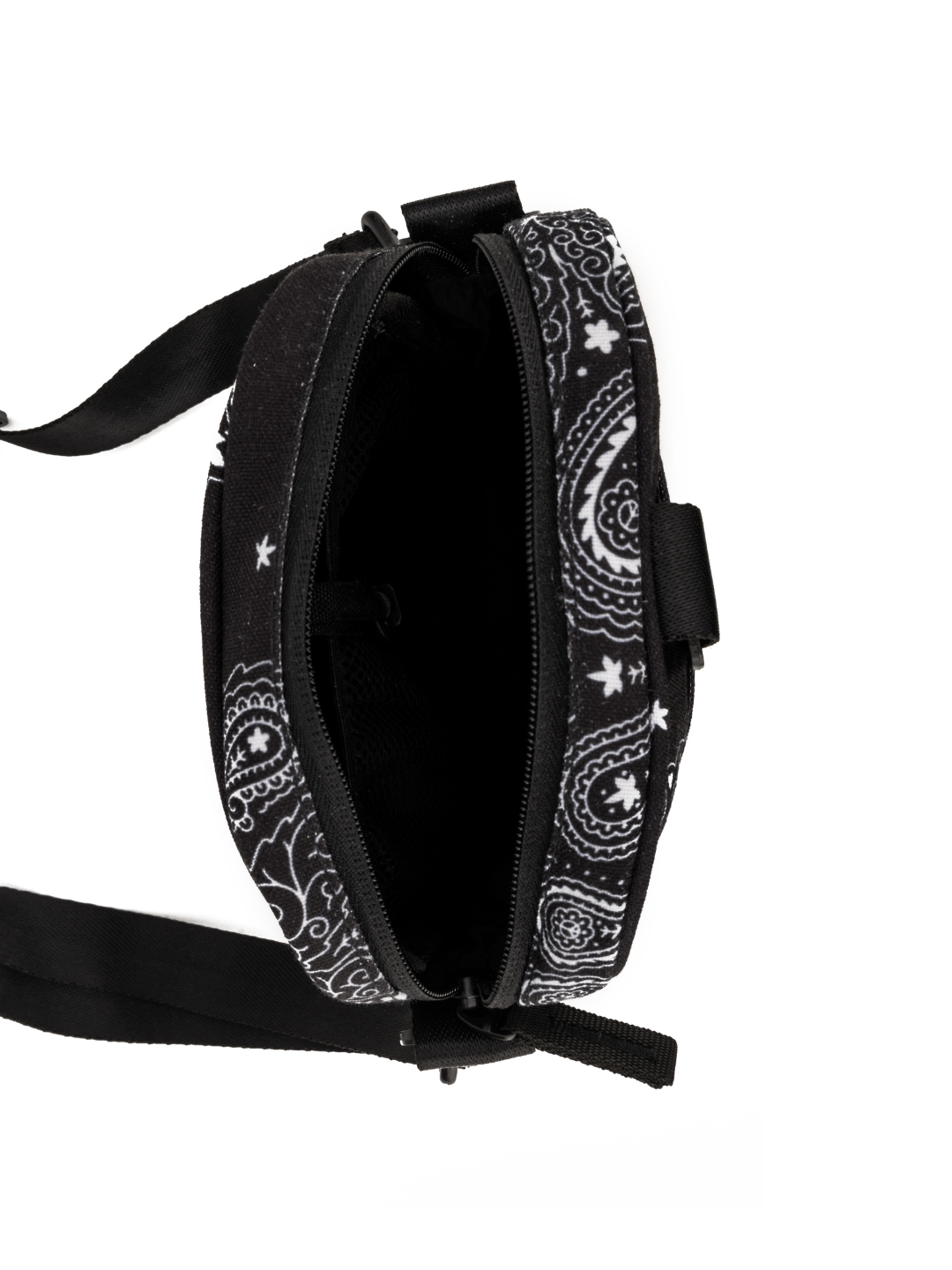 Black Bandana Cross Body Bag