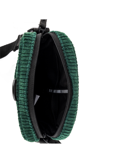 Green Corduroy Shoulder Bag