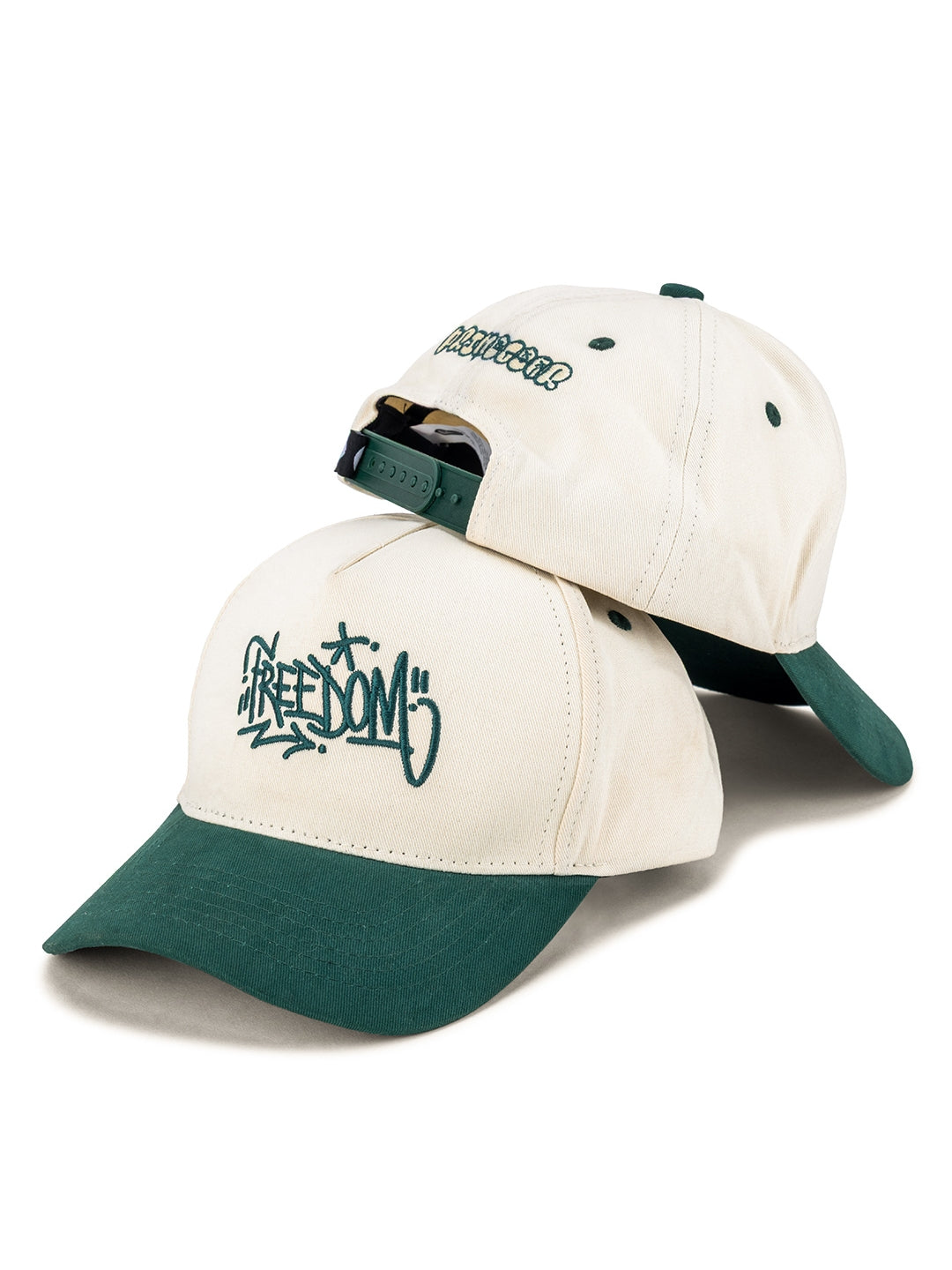 Freedom Embroidered Snapback Cap