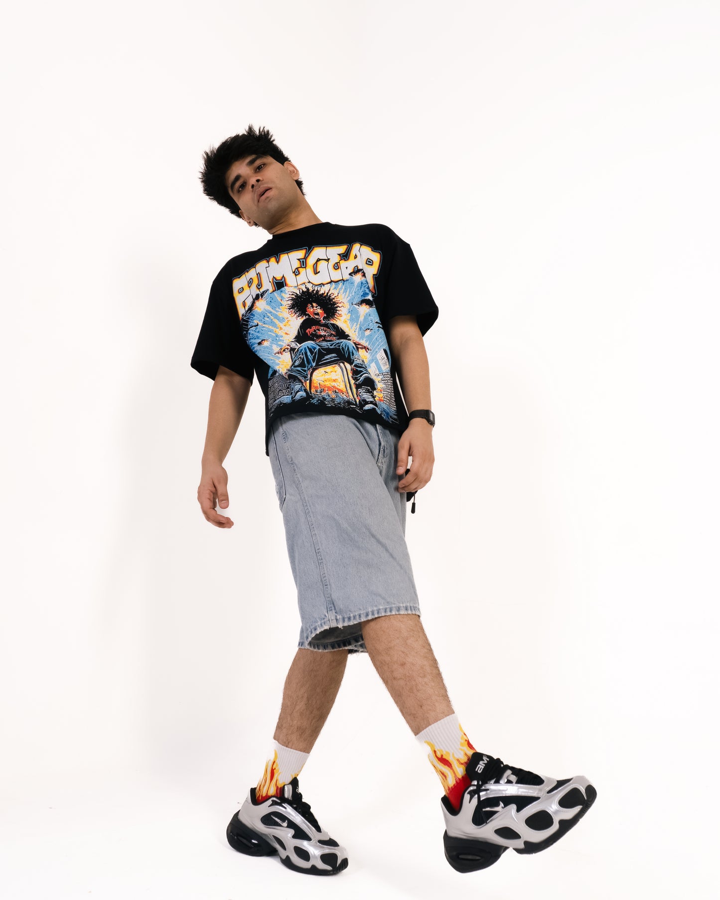 Primegear “Thrill Shock” Boxy T-Shirt