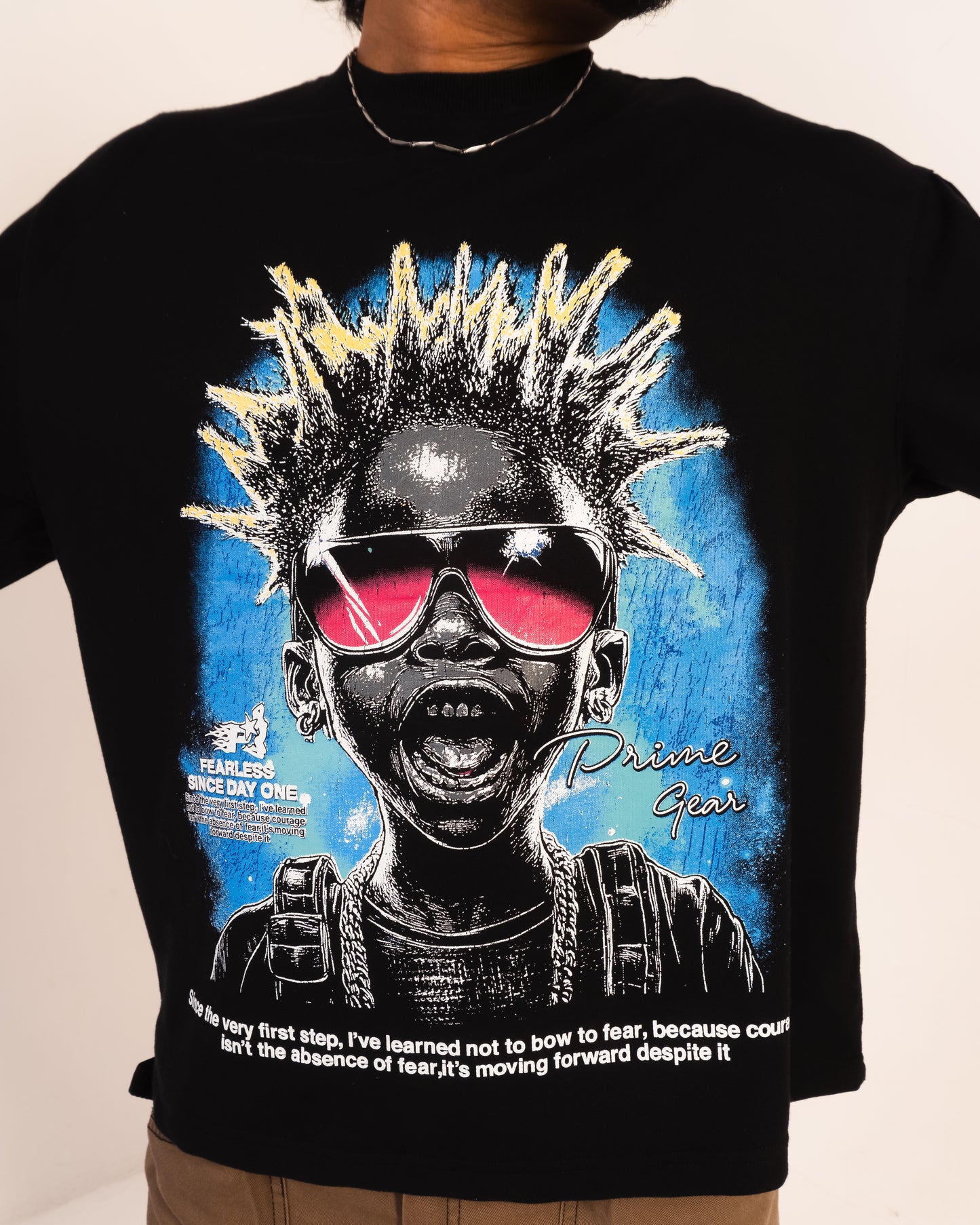 Primegear “Fearless Since Day One” Boxy T-Shirt